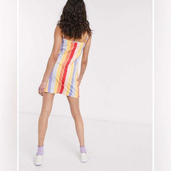 Nike Striped Colourful Mini Dress - Picture 3 of 7
